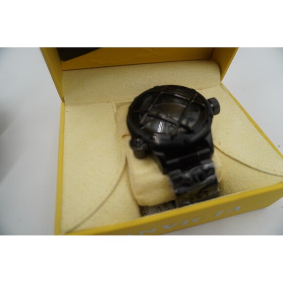 Invicta Russian Diver 26467 Men's Black Stainless Steel Watch | 52mm Quartz Dive - Picture 8 of 11